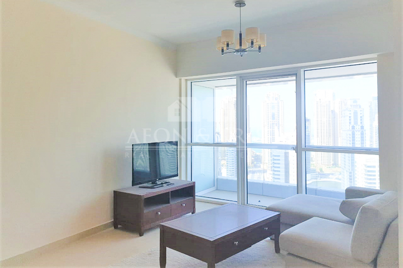 Vacant 1 Bed | Marina and SZR View | Furnished-pic_3